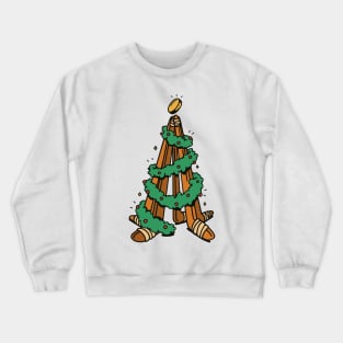 Hockey Holiday Goal Celebration Crewneck Sweatshirt